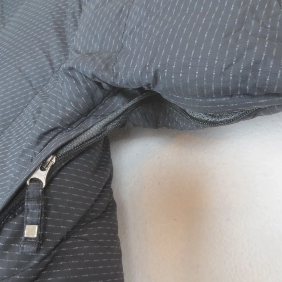 Columbia Down Ski Jacket Womens Small Black Hooded Quilted Puffer Winter Coat - Image 4 of 4