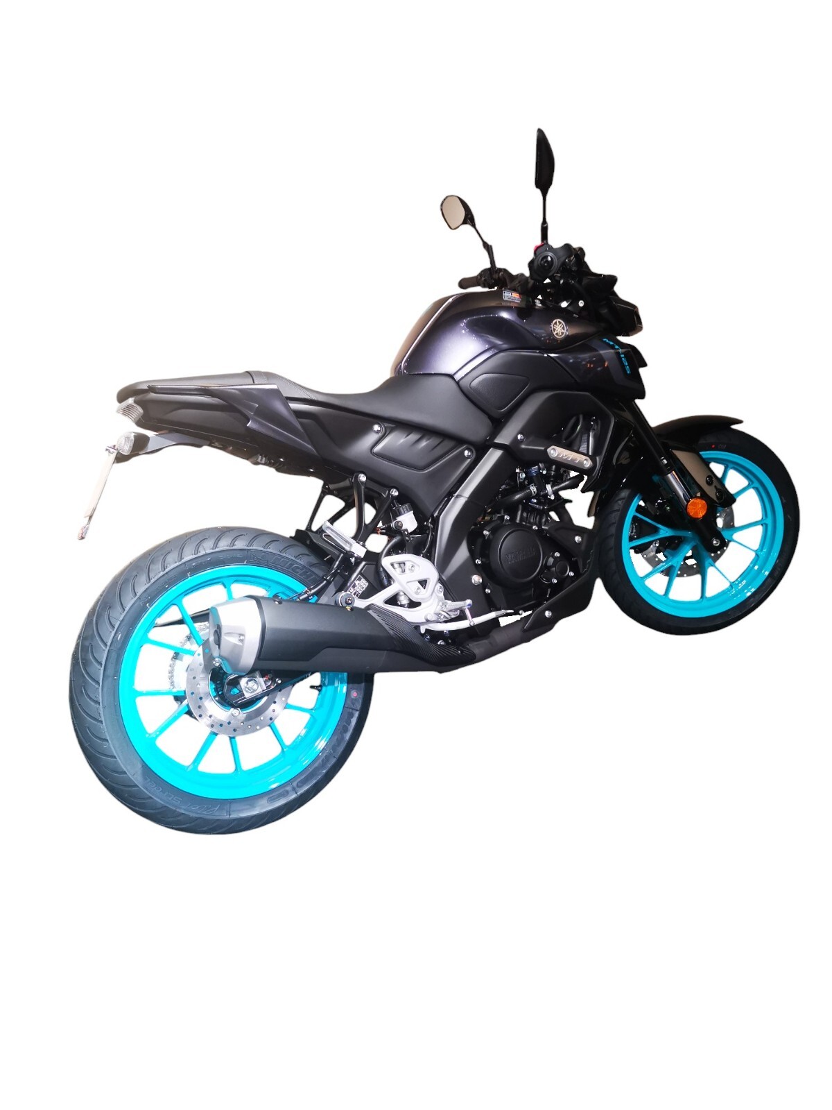 Support de plaque Yamaha MT-125 anti vibration pour éliminer le bavardage plastique du modèle 2020-2025