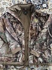 XPS Extreme Performance Series Real Tree Camo Full Zip Hunting Jacket Sz L