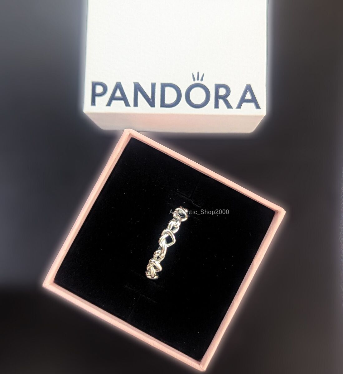 NEW 100% Authentic PANDORA S Silver 925 Ale Knotted Heart NEW 100% Authentic PANDORA S Silver 925 Ale Knotted Heart