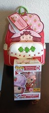 Loungefly Strawberry Shortcake Cosplay Mini Backpack And Funko Pop Bundle
