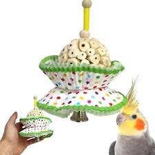 1925 Cake Natural Sola Shred Forage Chew Treat Parrot Parrotlet Budgie Cockat...