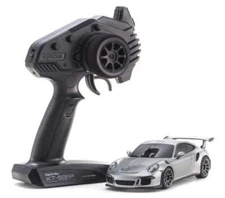 Kyosho 32358S Mini-Z RWD Porsche 911 GTR RS GT MR-04 Readyset, Silber metallic