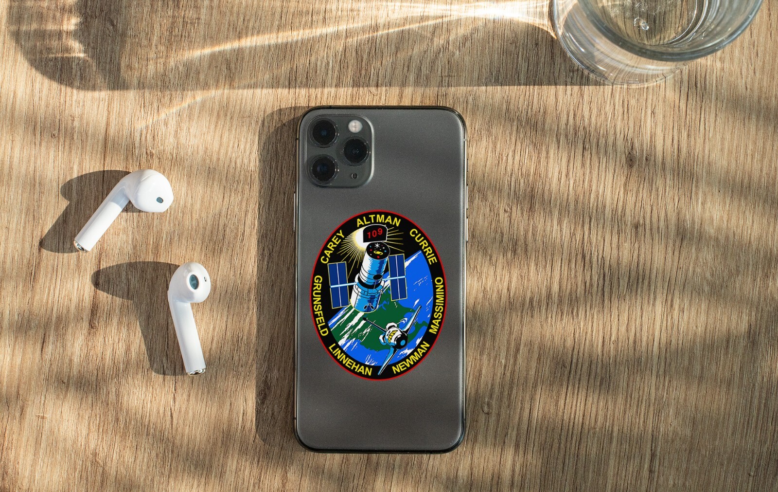 NASA STS-109 Mission Patch Sticker Decal Columbia NASA Space Shuttle Mission