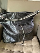 SHOPPER - TASCHE Farbe ANTHRAZIT-GRAU-METALLIC
