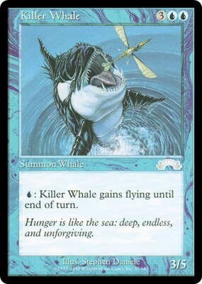 KILLER WHALE x4 mtg EX/NM Exodus 4 Unc