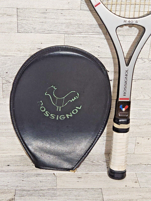 raquette de tennis ancienne ROSSIGNOL R 40 L4 3/8 N°3  made