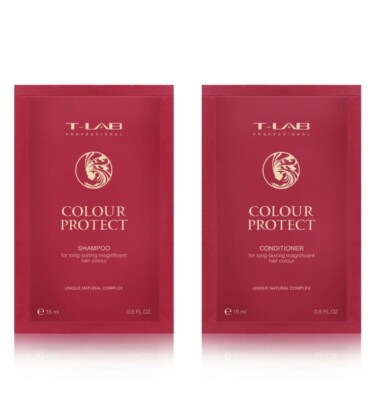 COLOUR PROTECT SHAMPOO & CONDITIONER REISEGRÖSSE 2 X 15 ML T LAB PROFESSIONAL