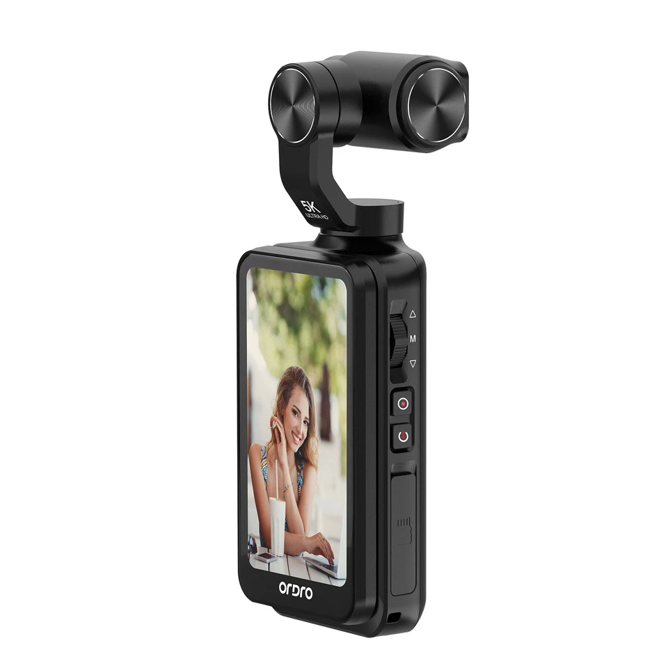ORDRO M5 Pocket Video Camera Action Digital Camcorder 5K 3.5" Touch screen - Image 3 of 4