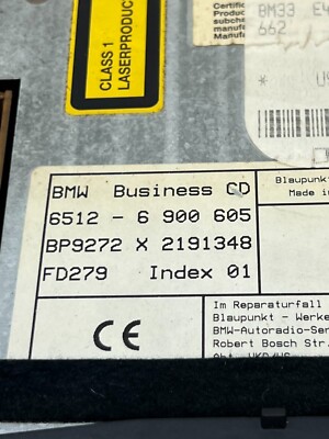 【中古】 FROM　WHERE　I　AM/ＣＤ/BSMF-1011 2000 BMW 323i Radio Car Stereo Business CD PLAYER 6512-6 900