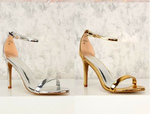 black single sole heels