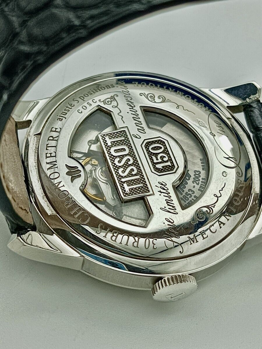 ✓ TISSOT Platinum -Extra-RARE - LIMITED Edition - 150 Yrs ✓ TISSOT Platinum -Extra-RARE - LIMITED Edition - 150 Yrs