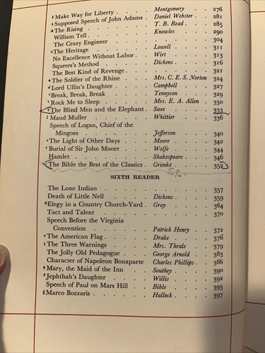 Old Favorites from the McGuffey Readers 1836-1936 Hardcover 1936 Edition - Imagen 13 de 15