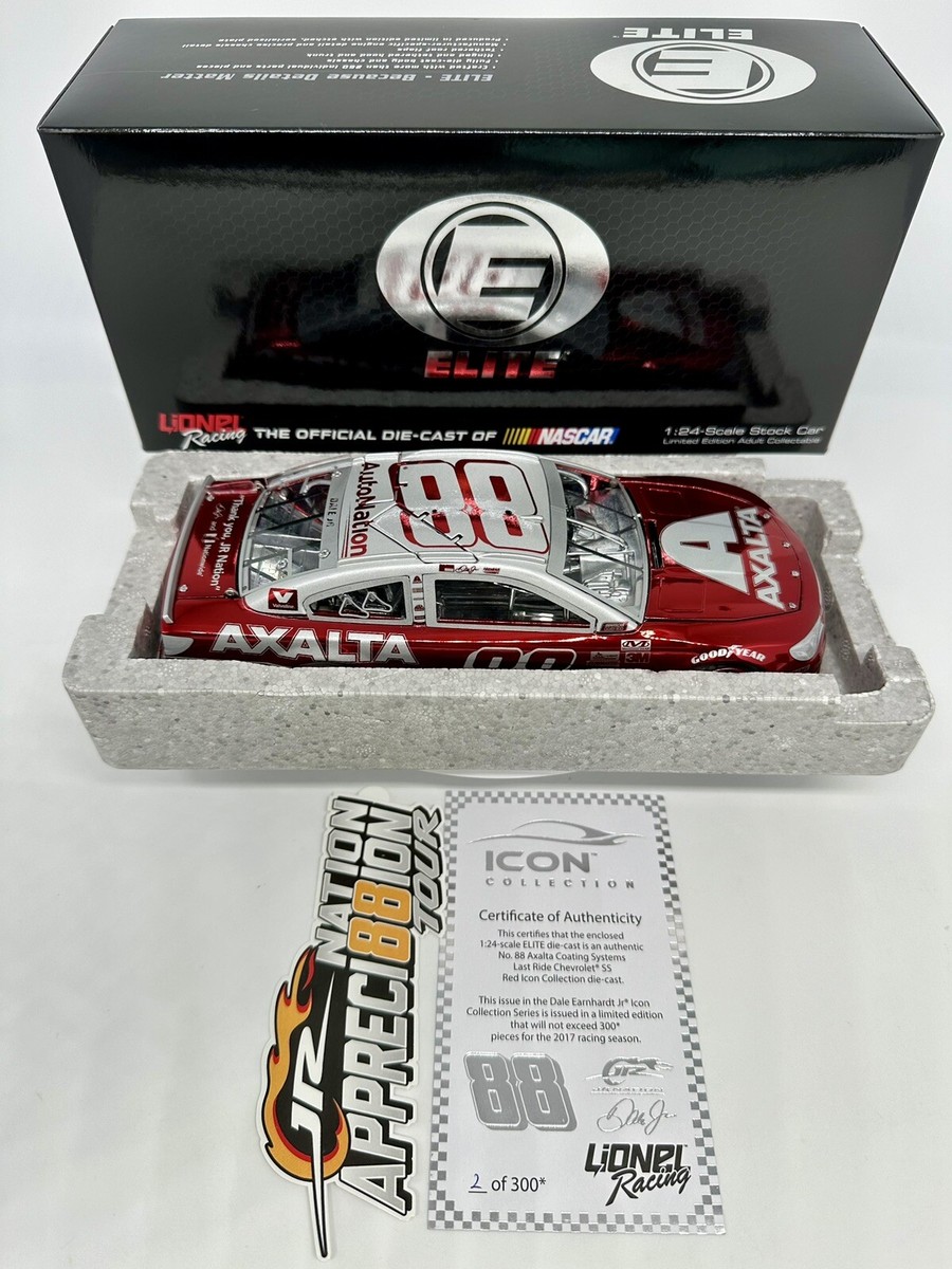 RCCA Icons Dale Earnhardt Jr #88 Axalta Last Ride 2017 SS Color