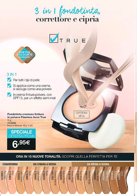 Disponibili Avon Online Fondotinta Cremoso Correttore Cipria 3in1ideal Flawless Ebay