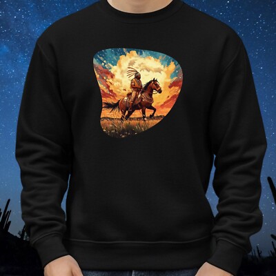Indian Chief Sweatshirt Cozy and Perfect for Any Occasion S to 4XL