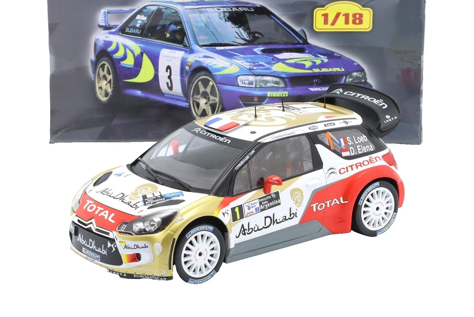 Cast Iron 1:18 Scale Diecast Racing Cars