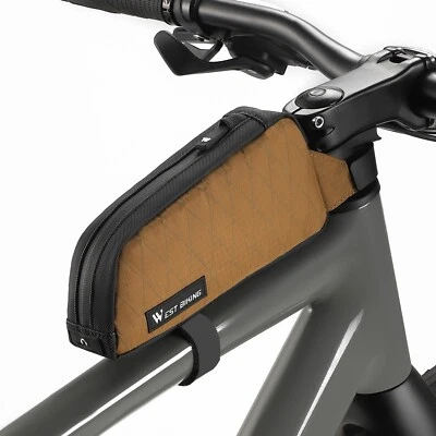 Tragbar Fahrrad Schlauchbeutel Dreieck Tasche Gurtschraube Fixed Frame Bag 1L - Bild 1 von 4