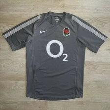 ENGLAND RUGBY TEAM JERSEY NIKE O2 SIZE “M” 428495-082