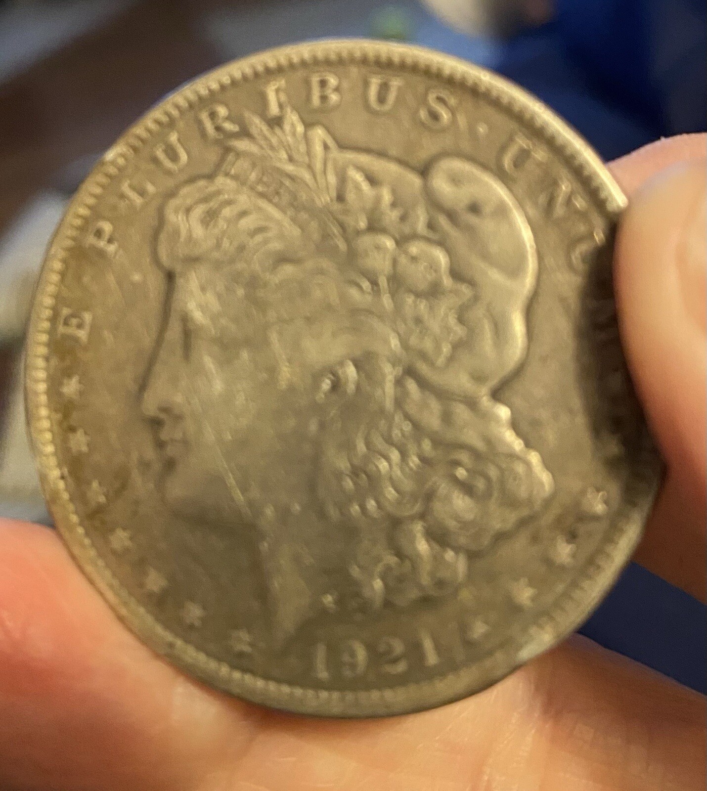 E pluribus Unum 1921 One Dollar Coin US | eBay