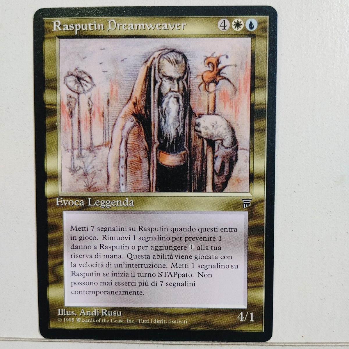 MTG -- LEGENDS --- RASPUTIN DREAMWEAVER (ITALIAN) --- NM | eBay