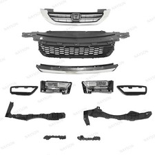 For Accord 2013-2015 Upper Grille/lower Mesh/fog Lamps/bumper Headlight Brackets