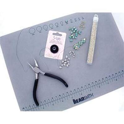 Beadsmith Treasure rutschfeste Perlenmatte (8,5 Zoll x 7 Zoll)