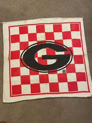 University of Georgia Bulldogs Dawgs Large Sided Tapestry G Logo Hairy  Dawg