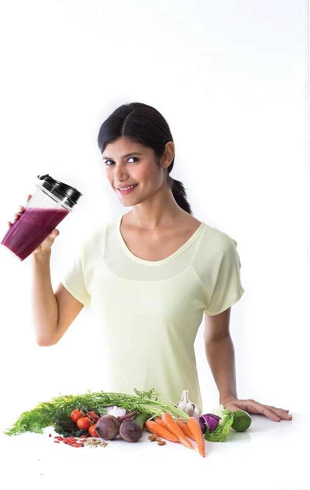 Licuadora Ninja Nutri Duo con Auto-iQ 72 OZ 3 velocidades negra BL641 CAJA ABIERTA NUEVA Foto 4 de 4