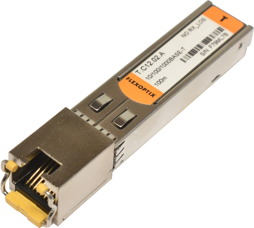 FlexOptix GBIC T.C12.02.A 1000Base-T SFP 100m Transceiver