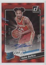 2023 Donruss Rated Rookie Holo Red Laser Signatures 49/49 Kobe Bufkin Auto 0r98