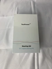 Toopower Rechargeable Hearing Aids OTC Advanced DSF CHIP Noise Cancelling Sealed