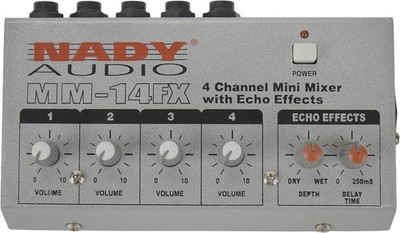 Nady MM-14FX Mini Line Mixer with Effects