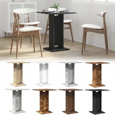 Bistrotisch 60x60x75 cm Holzwerkstoff Stehtisch Partytisch Gastro Cafe Tisch