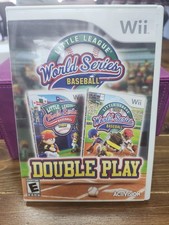 Little League World Series Baseball: Double Play for Nintendo Wii CIB Tested
