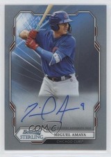 2019 Bowman Sterling Prospect Auto Miguel Amaya #BSPA-MA Auto 08jk