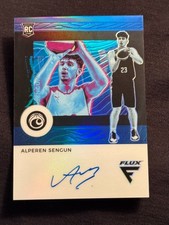 2021-22 Chronicles Flux Alperen Sengun Blue On Card Auto /49 RC