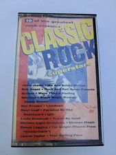 Vintage Rock Superstars Cassette 1995 Columbia Records Compilation Hits