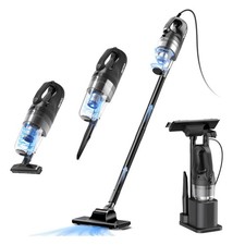 SOWTECH Corded Vacuum Cleaner for Home, Hard Floor Stick Vacuum with 23Ft Lon...