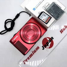 Canon PowerShot SX620 HS Red Digital Camera w/ Battery Charger SD Card Tested JP