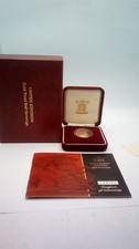  2001 United Kingdom Gold Proof Half-Sovereign with C.O.A & Presentation Case.