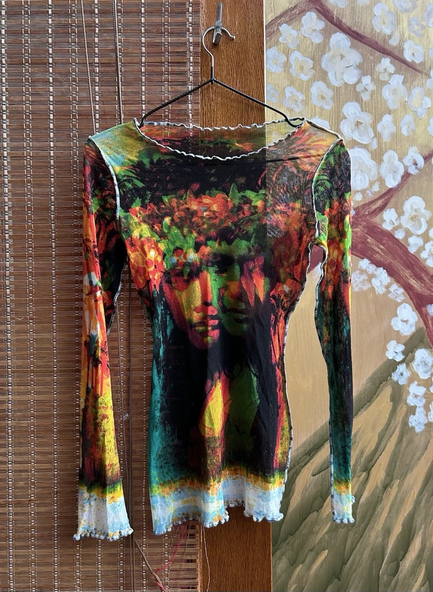Jean Paul GAULTIER 激レア 長袖Vネックトップス 【楽天市場】tシャツ