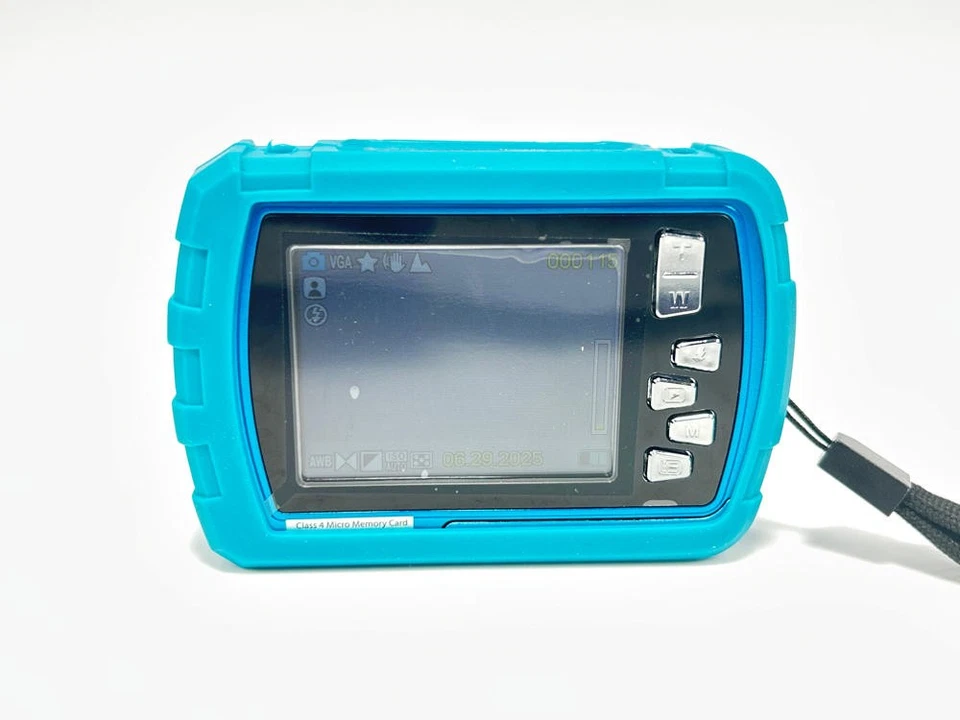 Polaroid IS048 Waterproof Instant Sharing 16 MP Digital Camera, Teal - Image 3 of 4