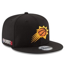 Phoenix Suns New Era 2026 NBA Playoffs 9FIFTY Snapback Hat - Black