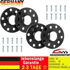 Spurplatten Spurverbreiterung 5x112 Distanzscheiben 4x10mm Für VW Bora 1J2 Ø57.1
