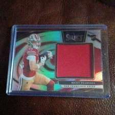 2024 Select Ricky Pearsall Jumbo Patch Silver Prizm /149 - San Francisco 49ers