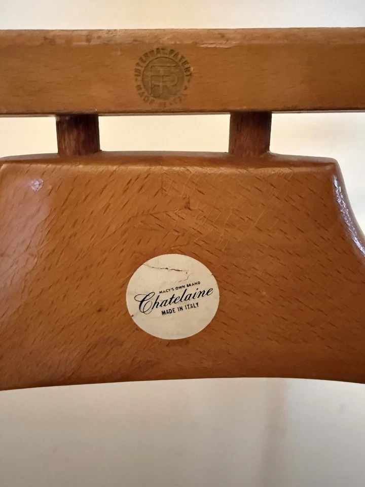 MCM Italian Wood Valet- Made In Italy Gentleman's Tie Suit Butler Man Caddy - Image 2 of 4