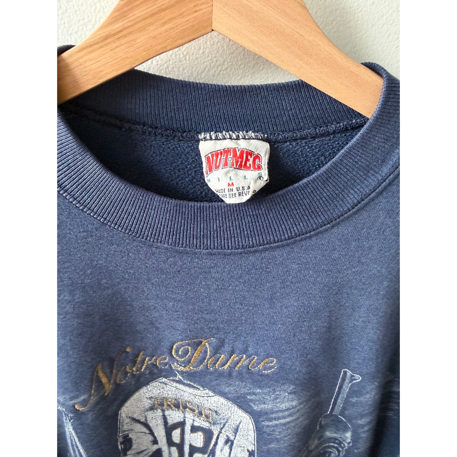 Vintage Notre Dame Fighting Irish crewneck size Medium image 3