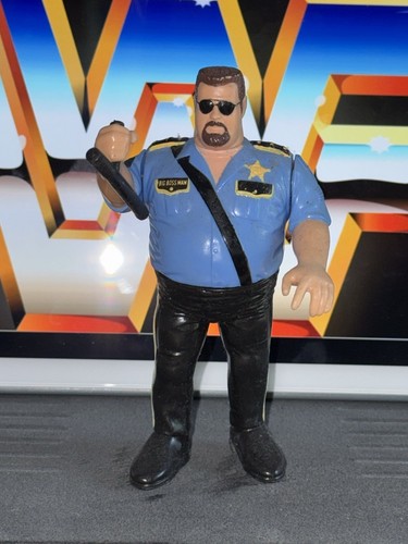 Big Boss Man with Nightstick � 1990 Hasbro WWF/WWE...