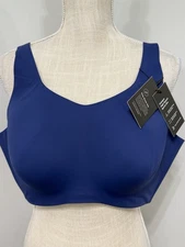 NEW Knix Catalyst High Impact Adjustable Straps Sports Bra Knix Size 8 Navy Blue